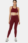 Amante Padded High Impact Anti Microbial Sports Bra  - Chocolate Truffle — thumbnail 5
